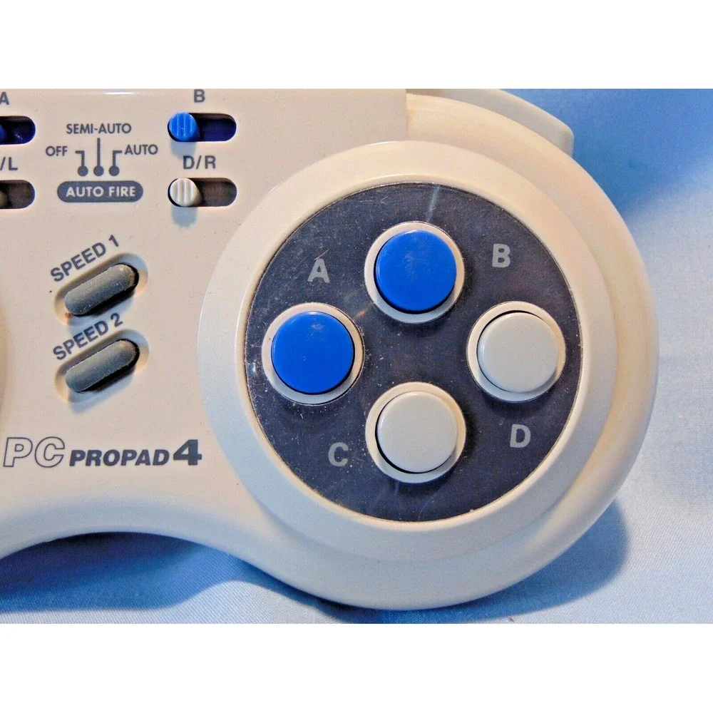Vintage 1990s InterAct PC Propad 4 SV-231 Gaming Controller PC Game Controller‎
